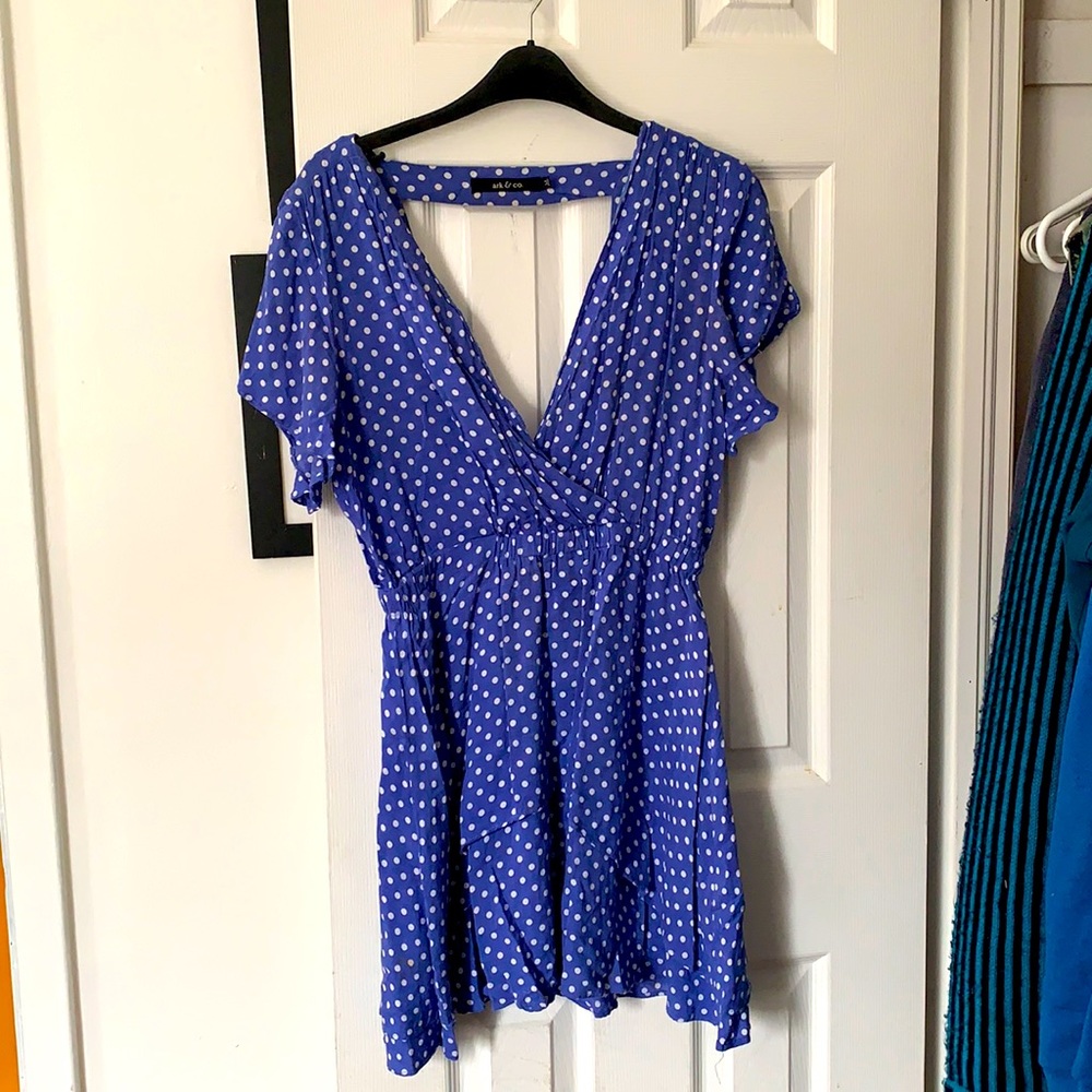 Beautiful polka dot mini dress